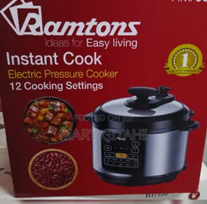 6 Litres Ramtons Electric Pressure Cooker