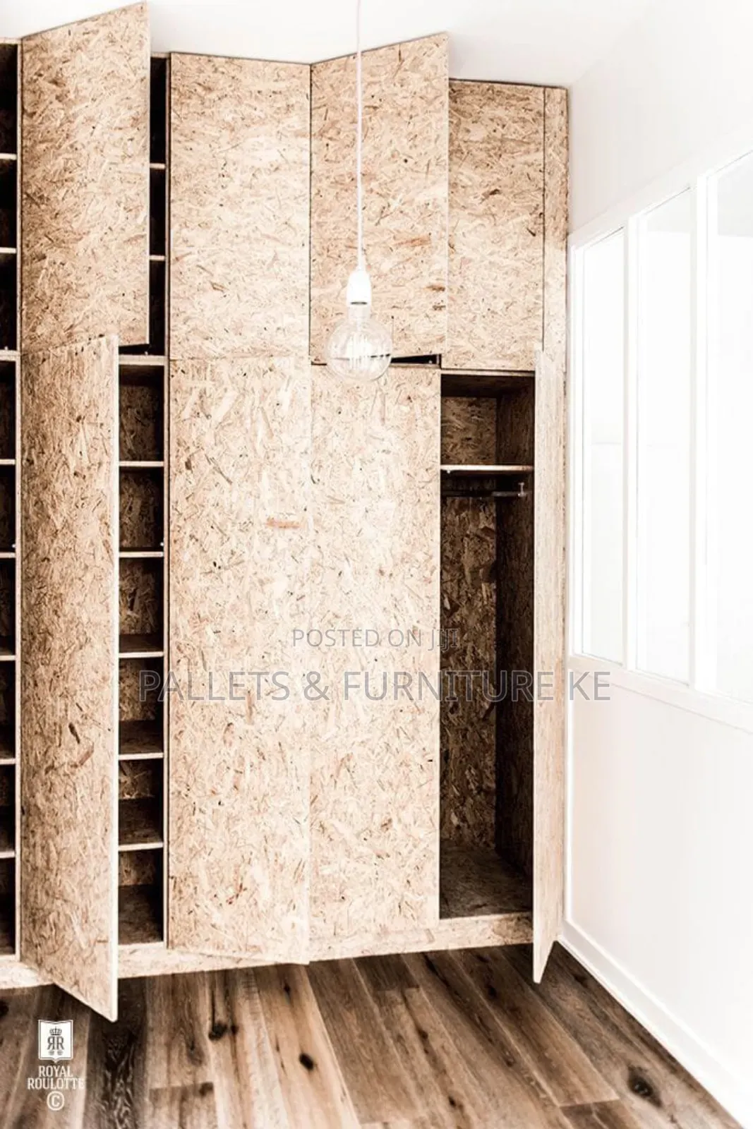 Hydro Shield Closet
Made From Osb