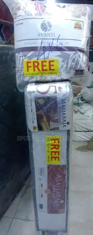 Special Offer! 4×6 Medium Duty Maharaja Mattress+Free Duvet.