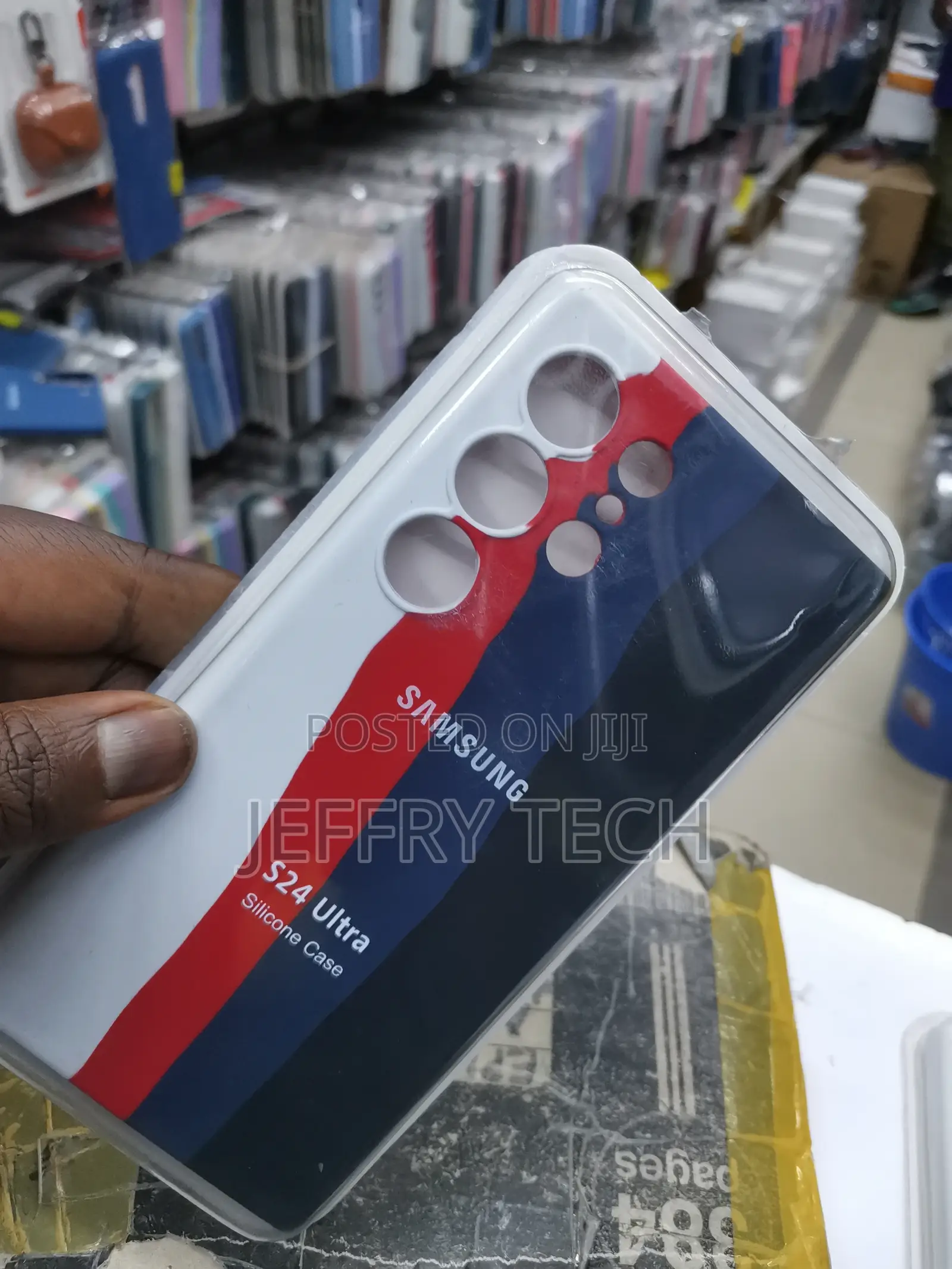 Rainbow Soft Silicon Case for Samsung S24 Ultra Case