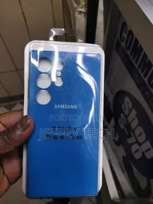 Blue TPU Silicone Case for Samsung Galaxy S24 Ultra