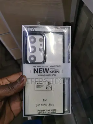 Semi Transparent Phone Back Case for Samsung Galaxys24 Ultra