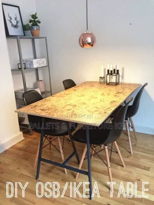Steel Table With Osb Top