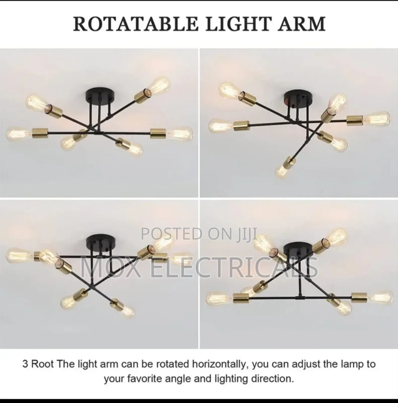 Spike Ceiling Light