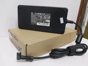 Hp 230w Blue Pin Shape Flat Laptop Adapter / Charger