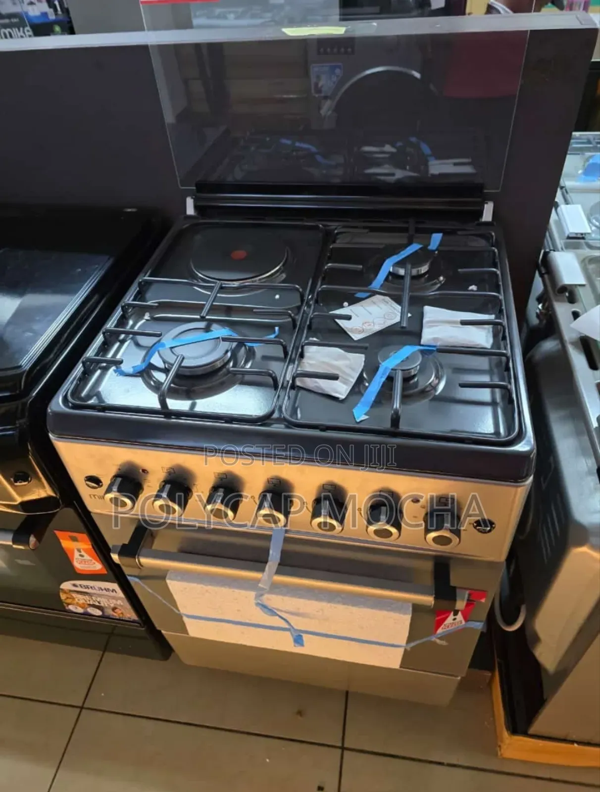 Bruhm 60x60 Standing Cooker 3G +1E