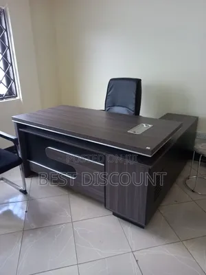 Gray 1.6m Executive Office Table