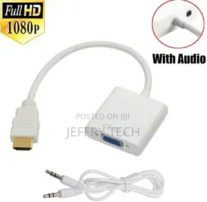 Zonic HD HDMI to VGA Audio Adapter Converter HDMI Male to VG
