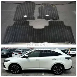 Original Branded Ex-Japan Toyota Harrier Yr2018+ Black Mats (Oem)