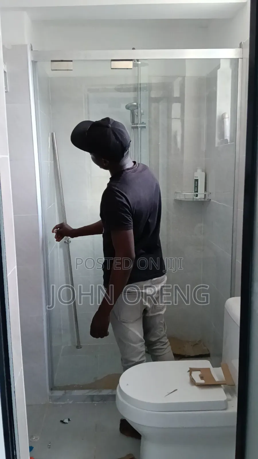Shower Cubicle Frameless Sliding Doors
