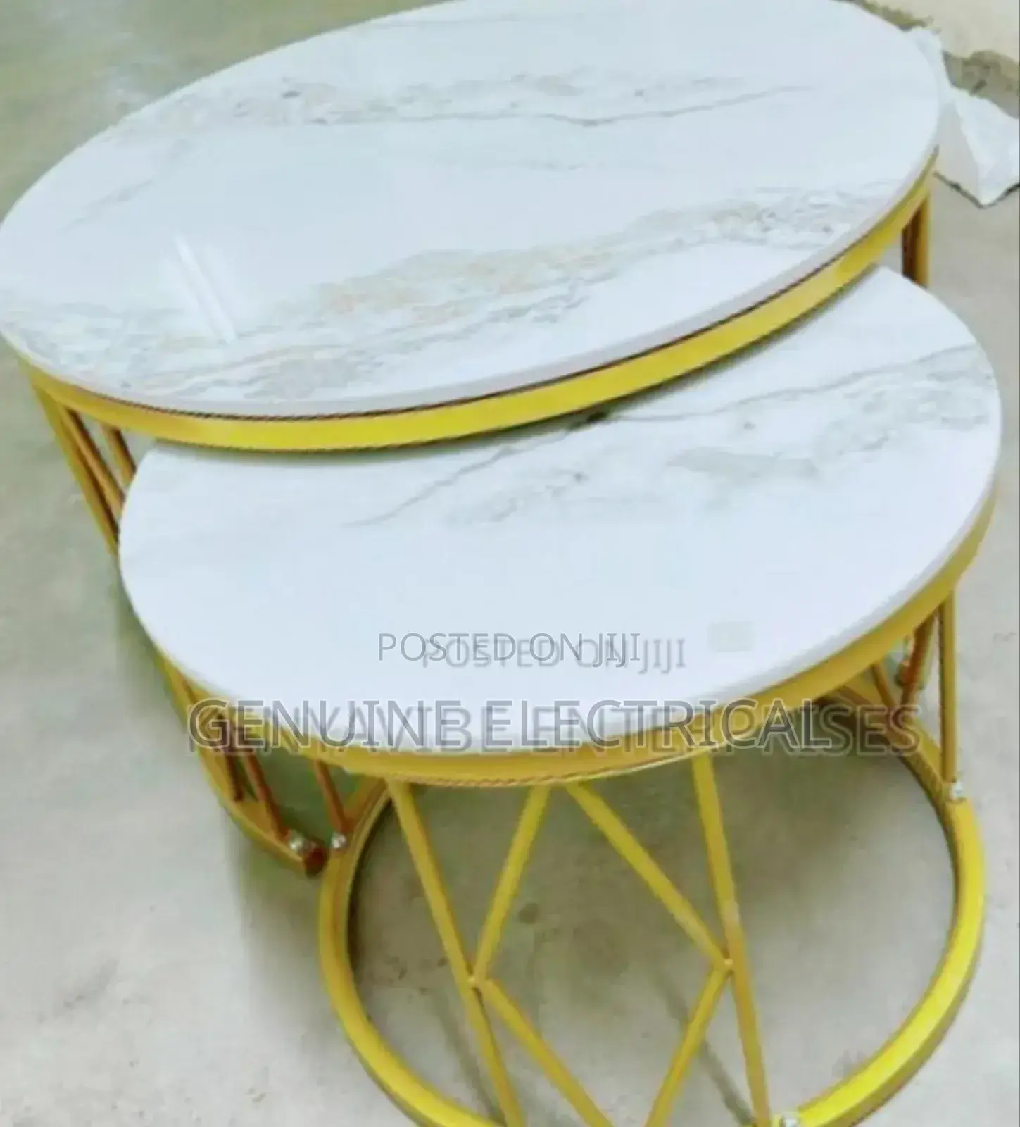 Nesting Table Pure Marble