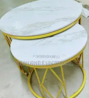 Nesting Table Pure Marble
