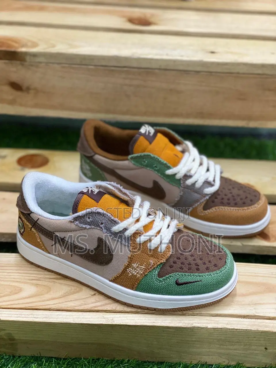 Air Jordan 1 Low Dunks - Voodoo Sizes: 36 -44