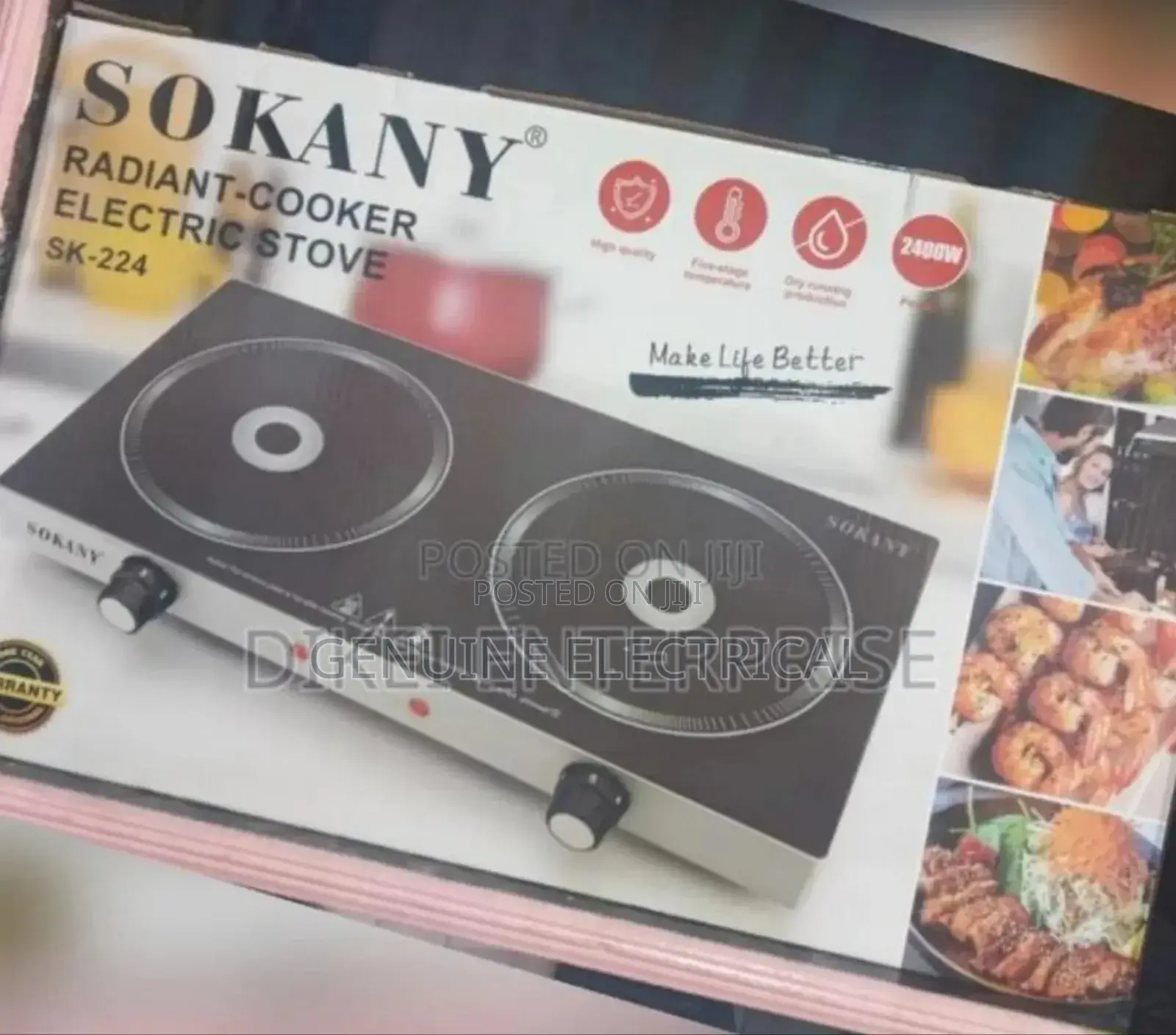 Double Induction Cooker