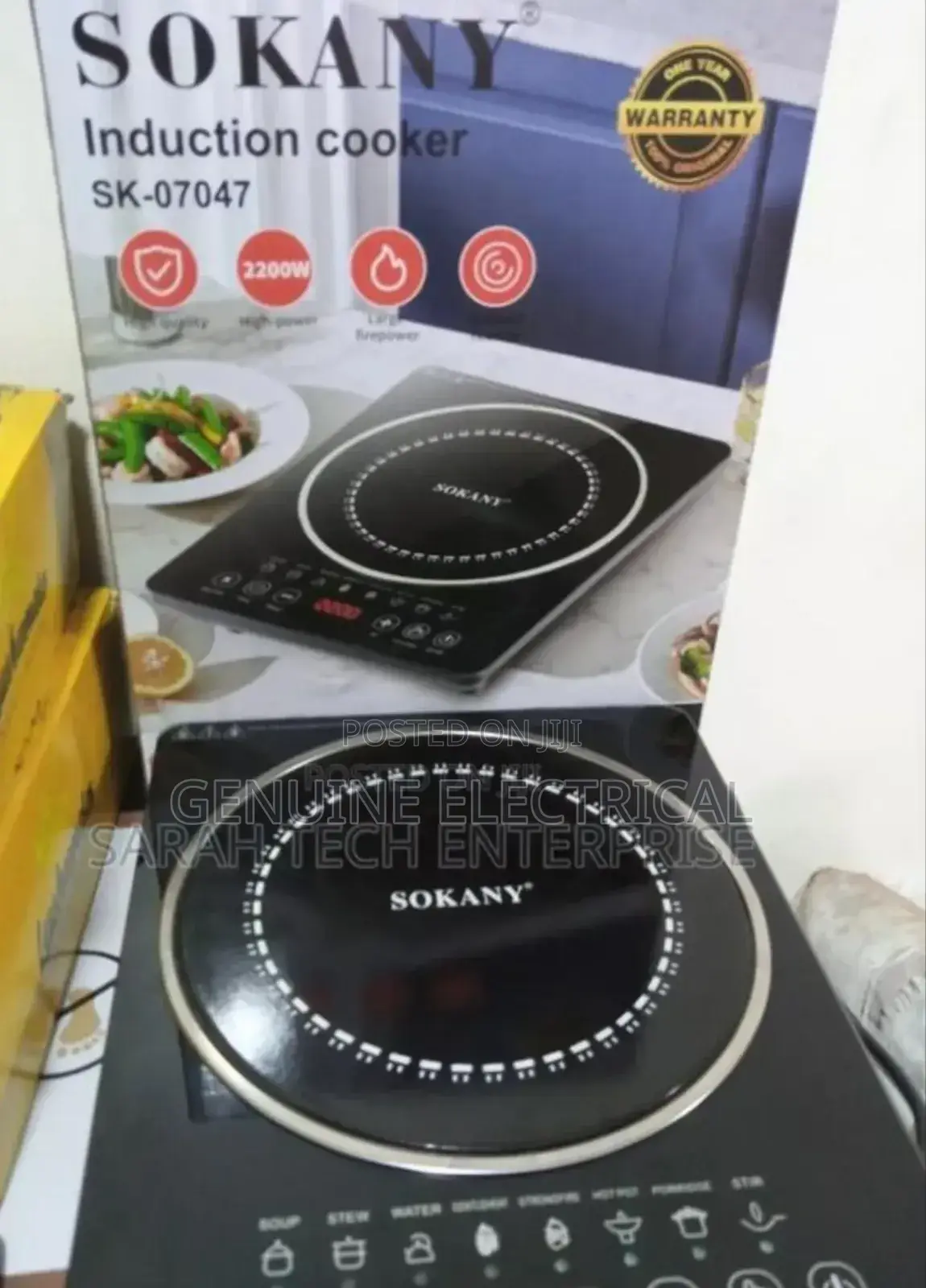 Sokany Single Induction Cooker