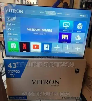 Vitron 43inches Smart Android Tv