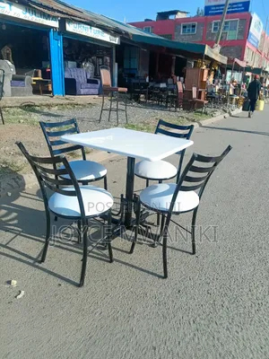 Restaurant Set, White and Black 