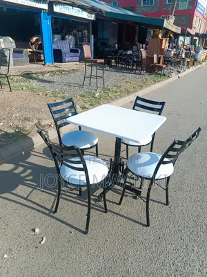 Restaurant Set, White and Black 
