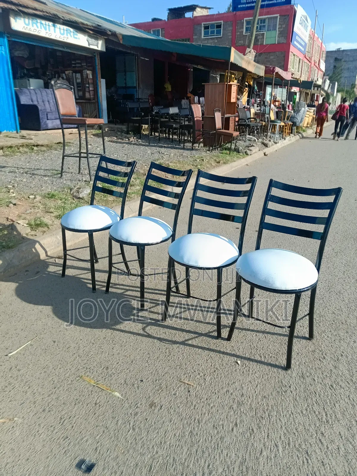 White and Black, Restaurant Chairs