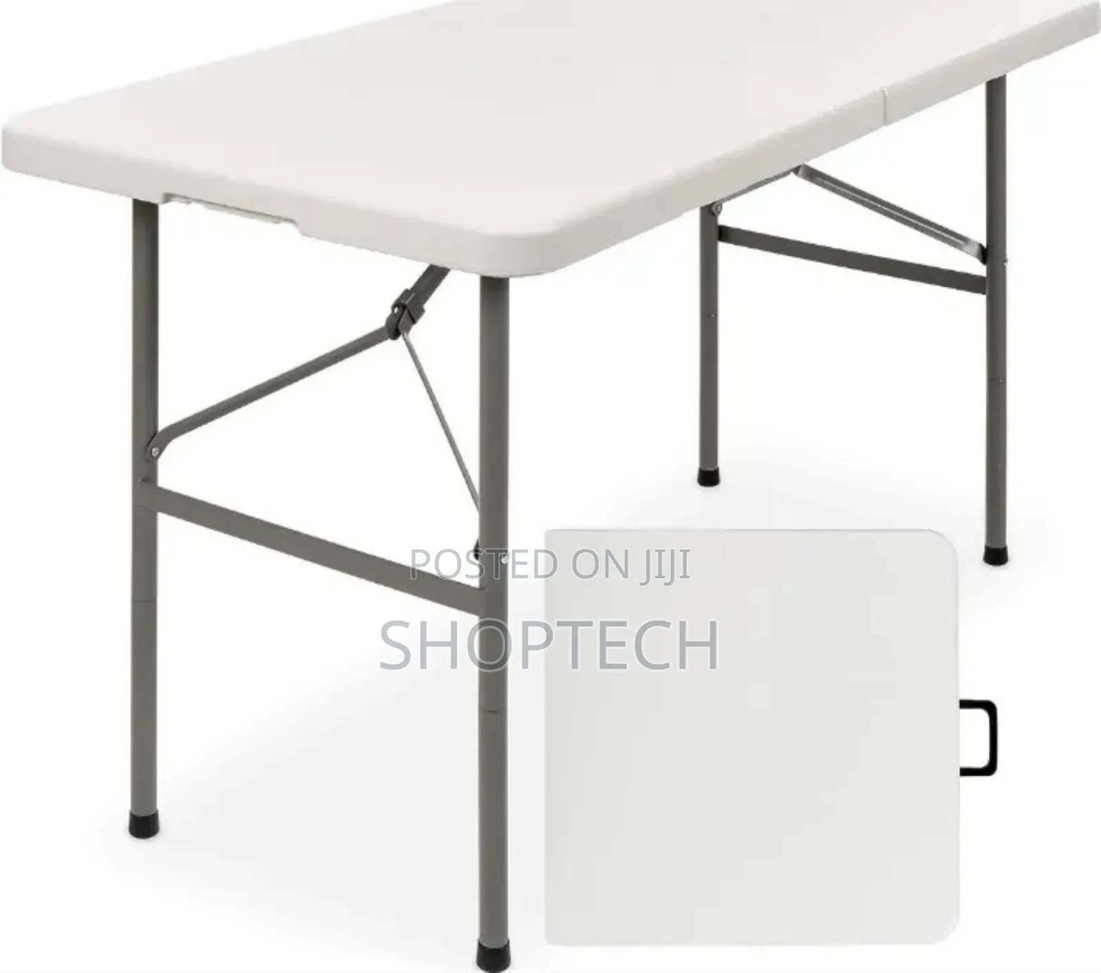 Strong Foldable Table in Plastic Length 1.2M
