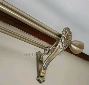 Jua Kali Curtain Rods Heavy Cobra Brackets