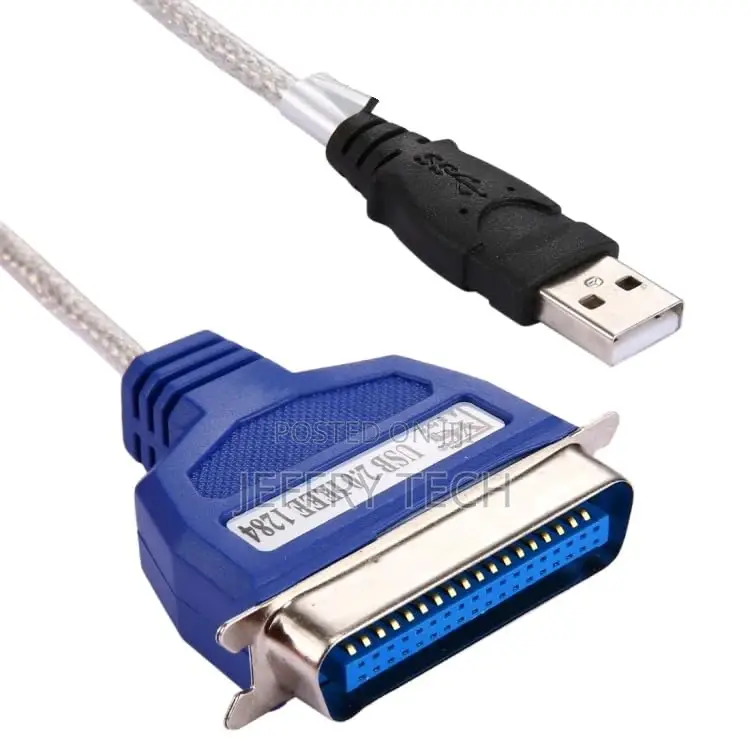 USB to 36-Pin IEEE1284 Parallel Printer Adapter Cable Compat