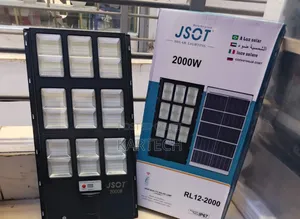 JSOT 2000W RL12-2000 Solar Street Lamp With Motion Sensor