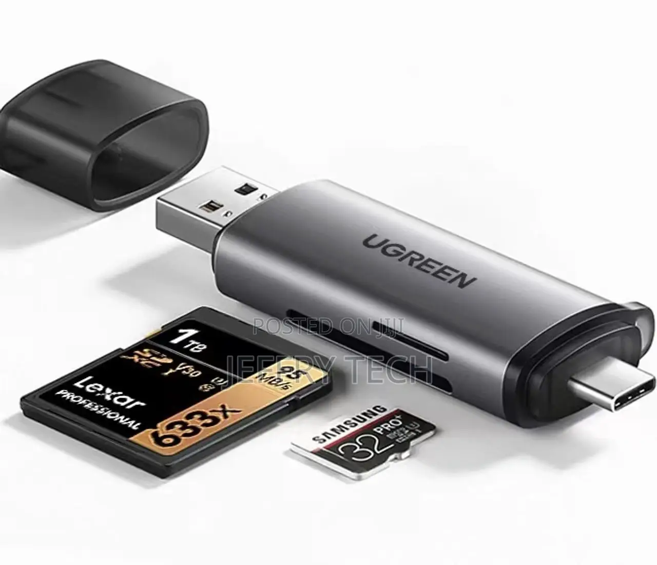 Ugreen CM185 Type-C USB 3.0 to TF SD OTG Memory Card Reader