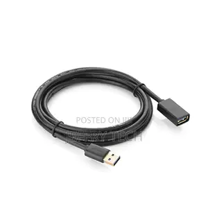 UGREEN USB3.0 Male to USB Female Extension Cable 3m (Black)