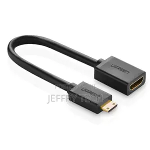 UGREEN Mini Male HDMI to Female HDMI Adapter Cable ( 22cm )