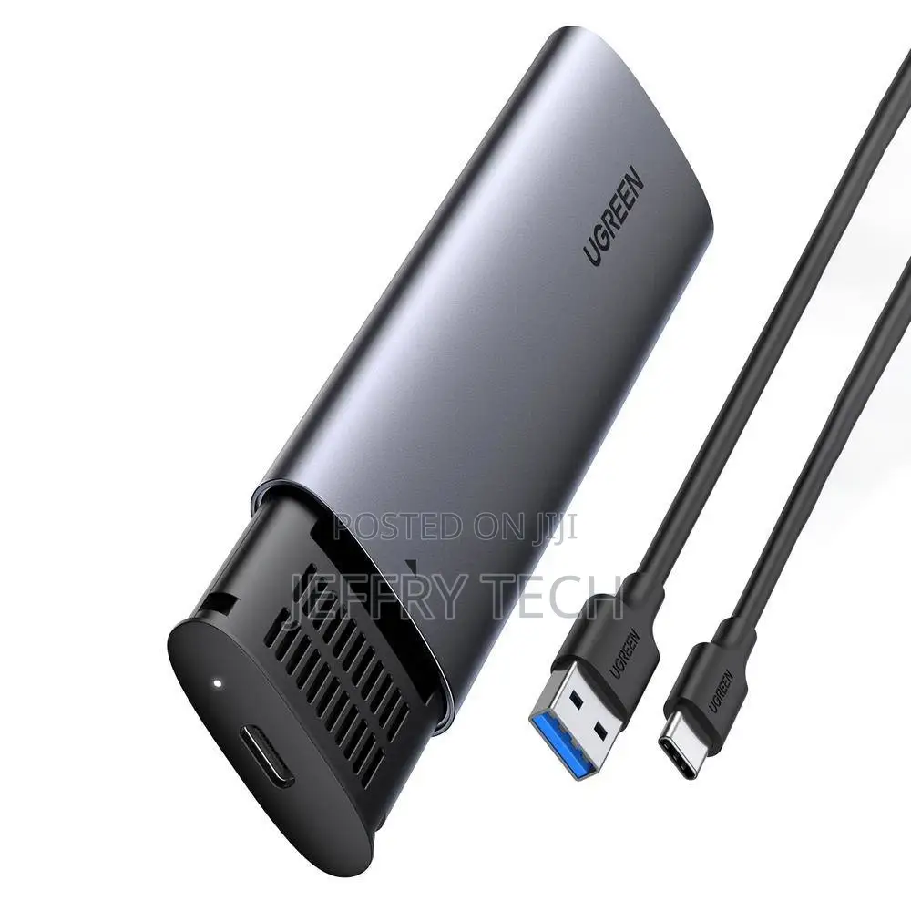 UGREEN CM400 M.2 B-Key Hard Drive Enclosure, NGFF, SATA (Gr)