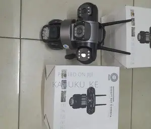 3 Lens 4G Simcard Dome Wireless PTZ Camera