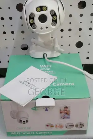 4mp Icsee Available PTZ Rotating Smart Camera Wifi Supported