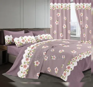 7 PCS Woolen Curtains Duvets.