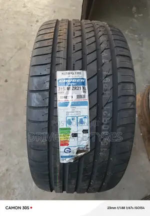 315/40 ZR 21 Kumho Tyre Made in Korea