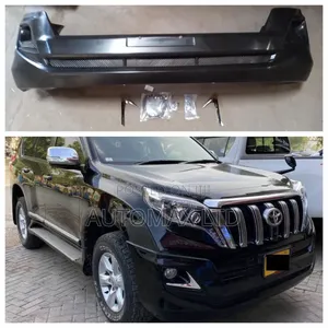 Bumper Lip Extension (Black) for Toyota Prado J150