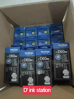 Brother Bt-D60 Bk Black Ink Bottle Original