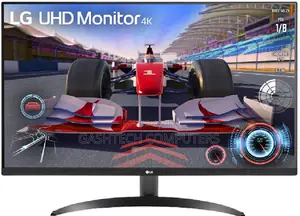 LG 31.5" UHD Monitor, Integrated Speakers