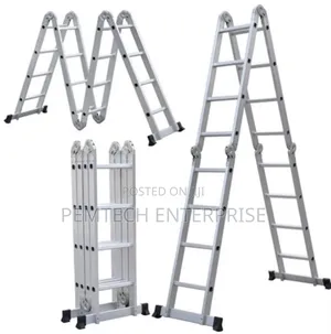 4 by 4 Aluminum Foldable Ladder