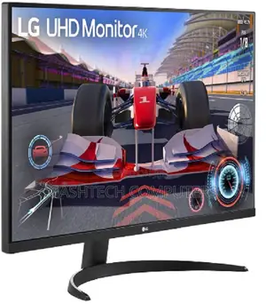 LG 31.5" UHD Black Monitor