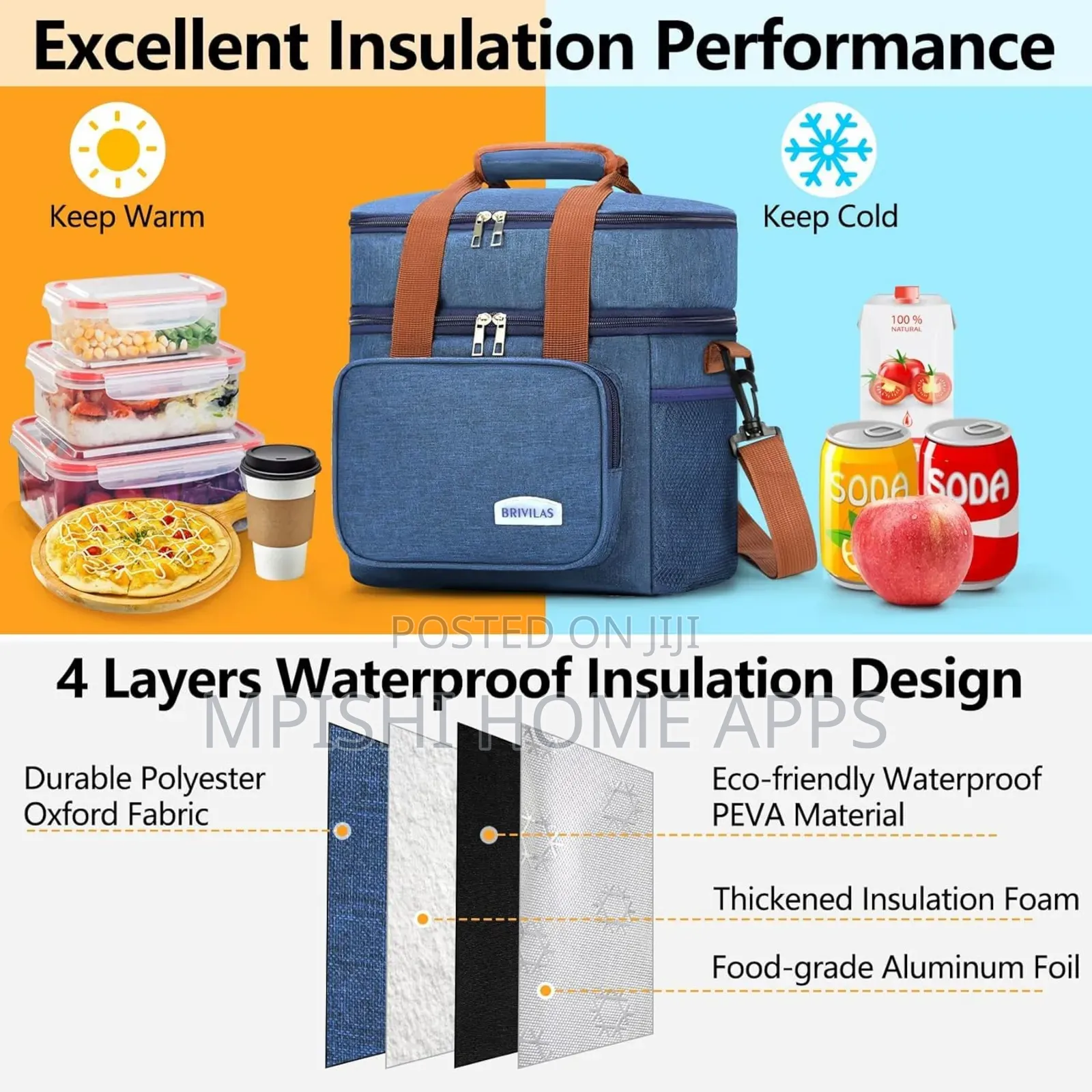Thermal Insulated Lunch Bag