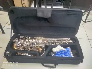 Suzuki Silver Saxophone