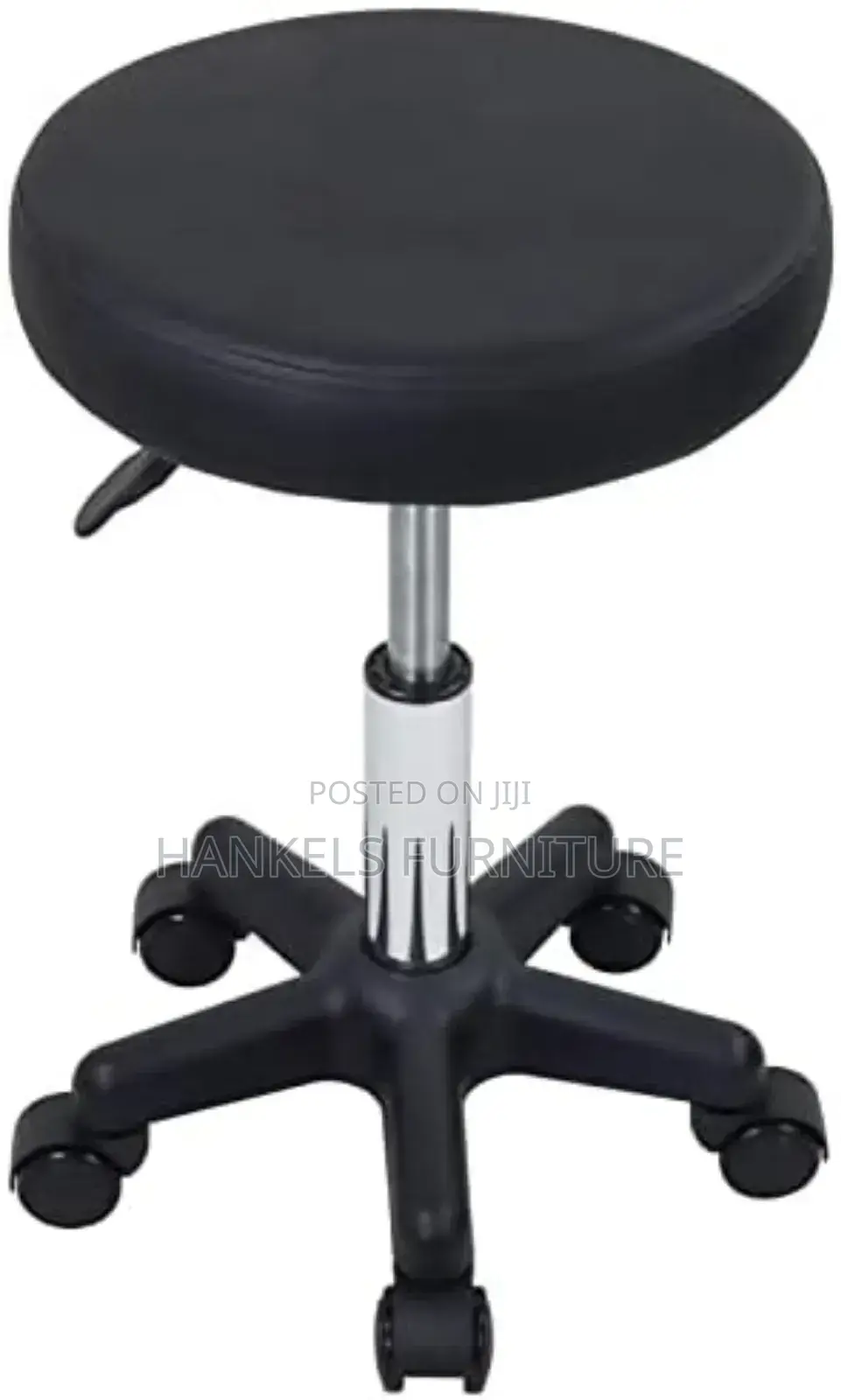 Swivel Leather Bar Stool