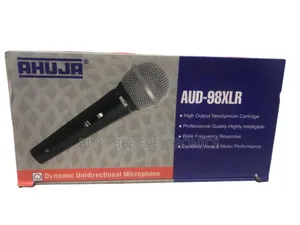 AHUJA Unidirectional Dynamic Microphone – AUD-98XLR