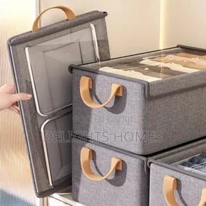 Foldable Storage Box With Steel Frame -Elg