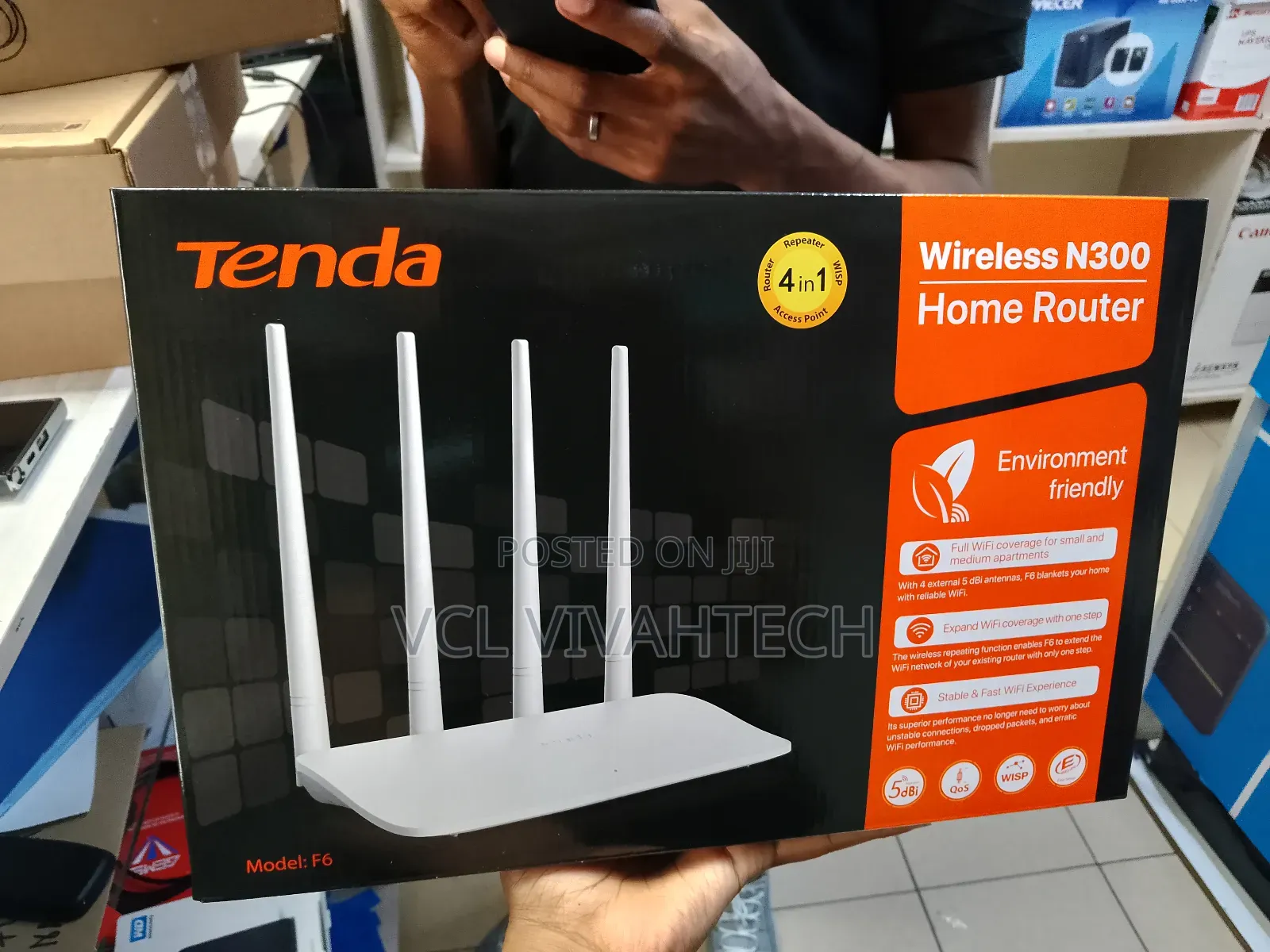 Tenda Wireless N300 F6 Router