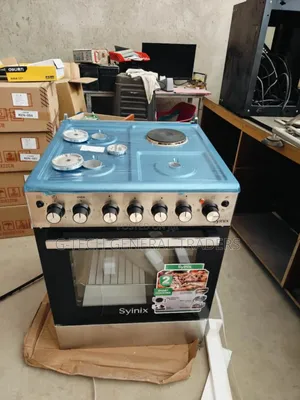 Syinix 3gas+1hotplate 60*60 Gas Cooker With Gas Sensor