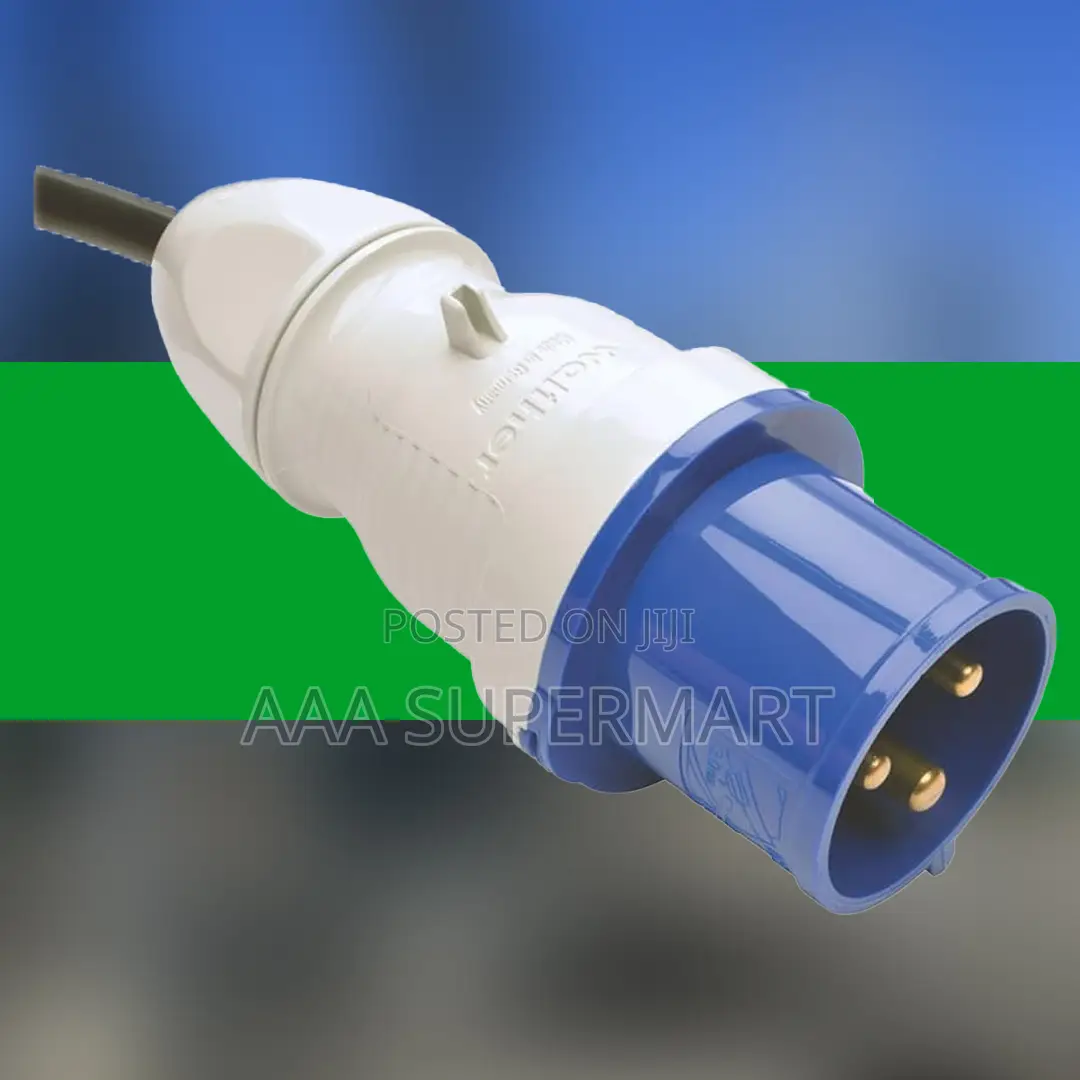 Industrial Plug E4-014 16A, 380V, 3P+E,Ip44