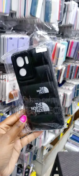 Oppo A57 4g | Puffer Black Back Cover | Scratch Resistance