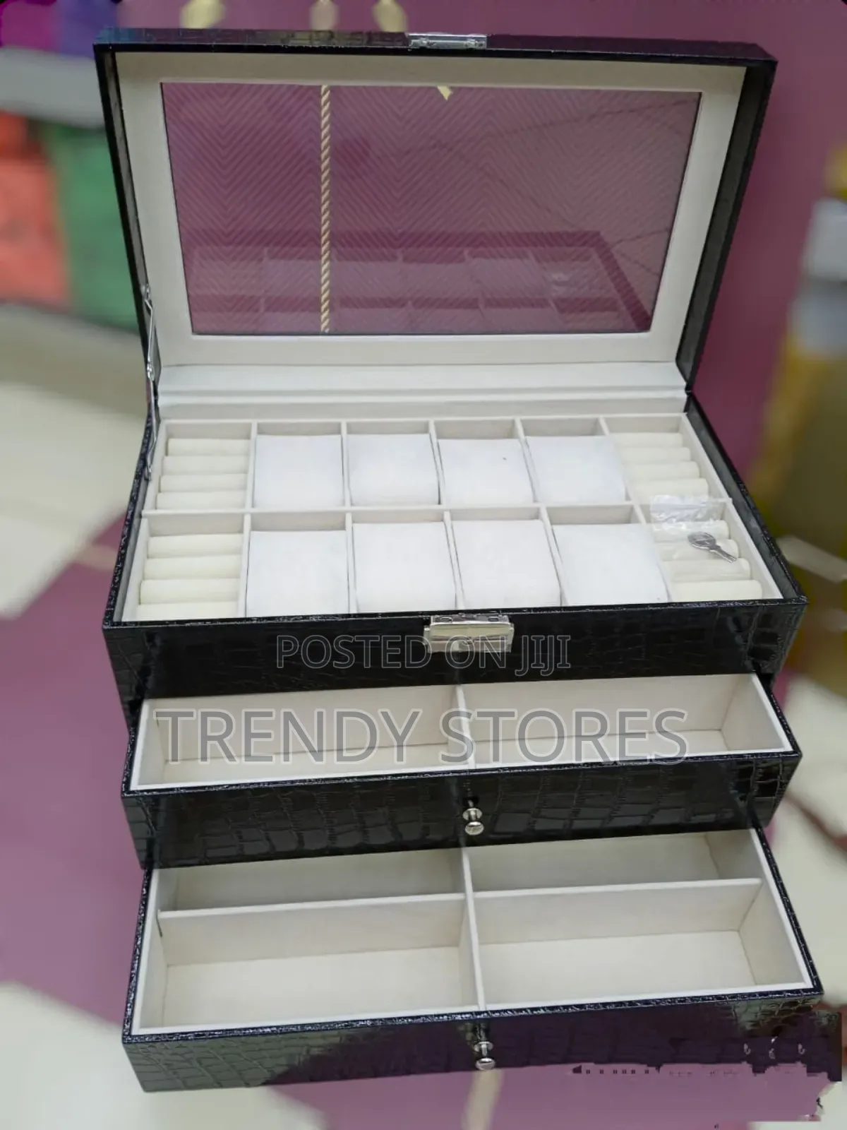 Watch Organizer With 2 Drawers